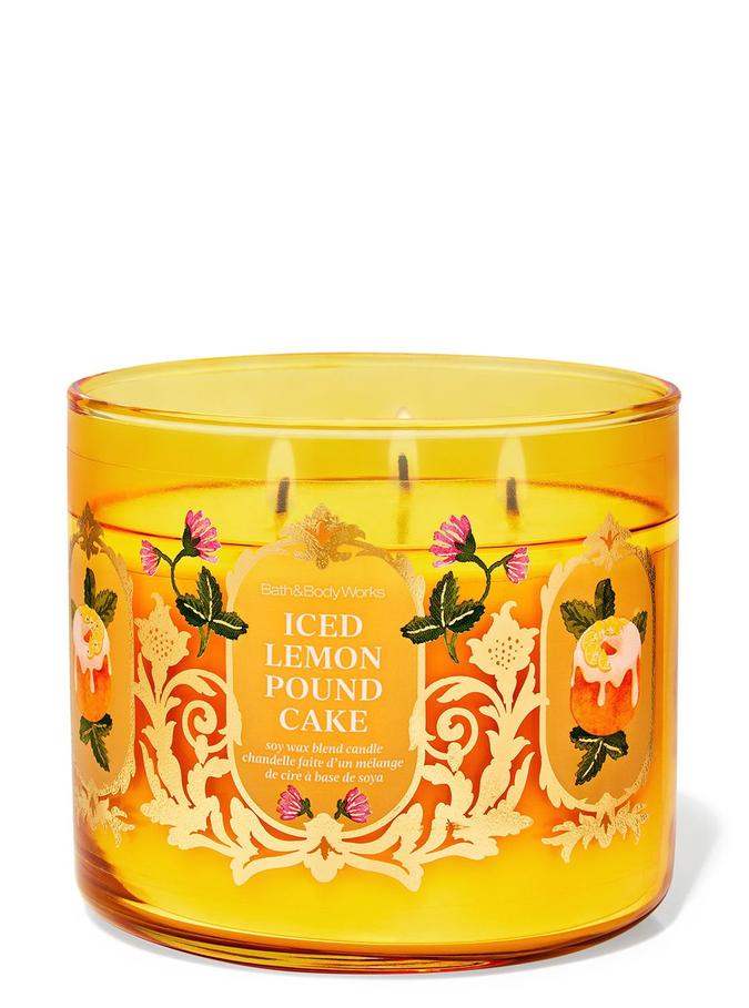 Iced Lemon Poundcake 3-Wick Candle