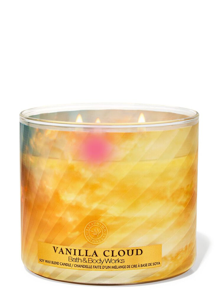 Vanilla Cloud 3-Wick Candle