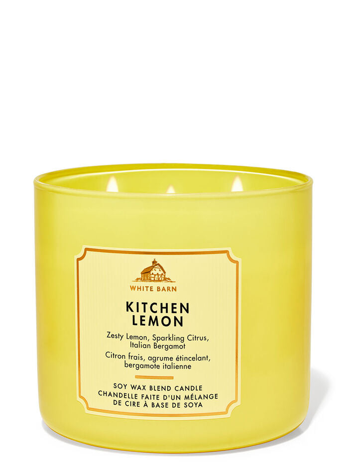 Kitchen Lemon 3-Wick Candle