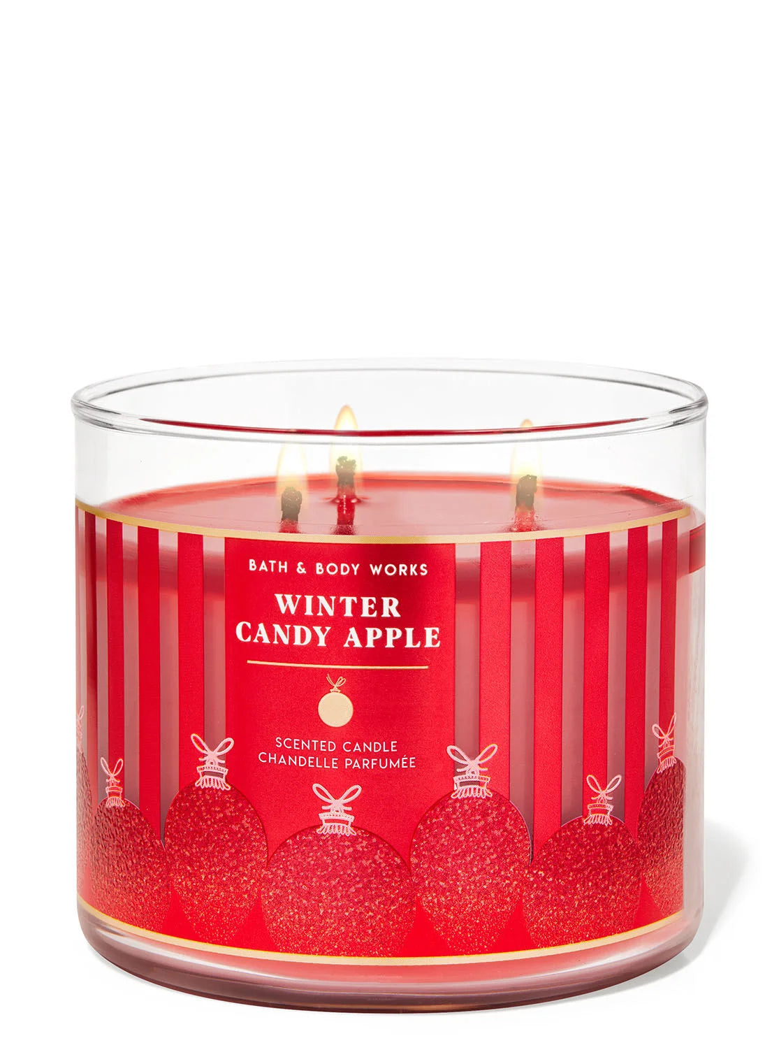 Winter Candy Apple 3-Wick Candle