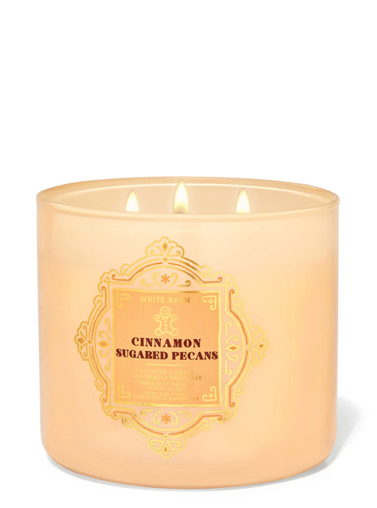 Cinnamon Sugared Pecans 3-Wick Candle