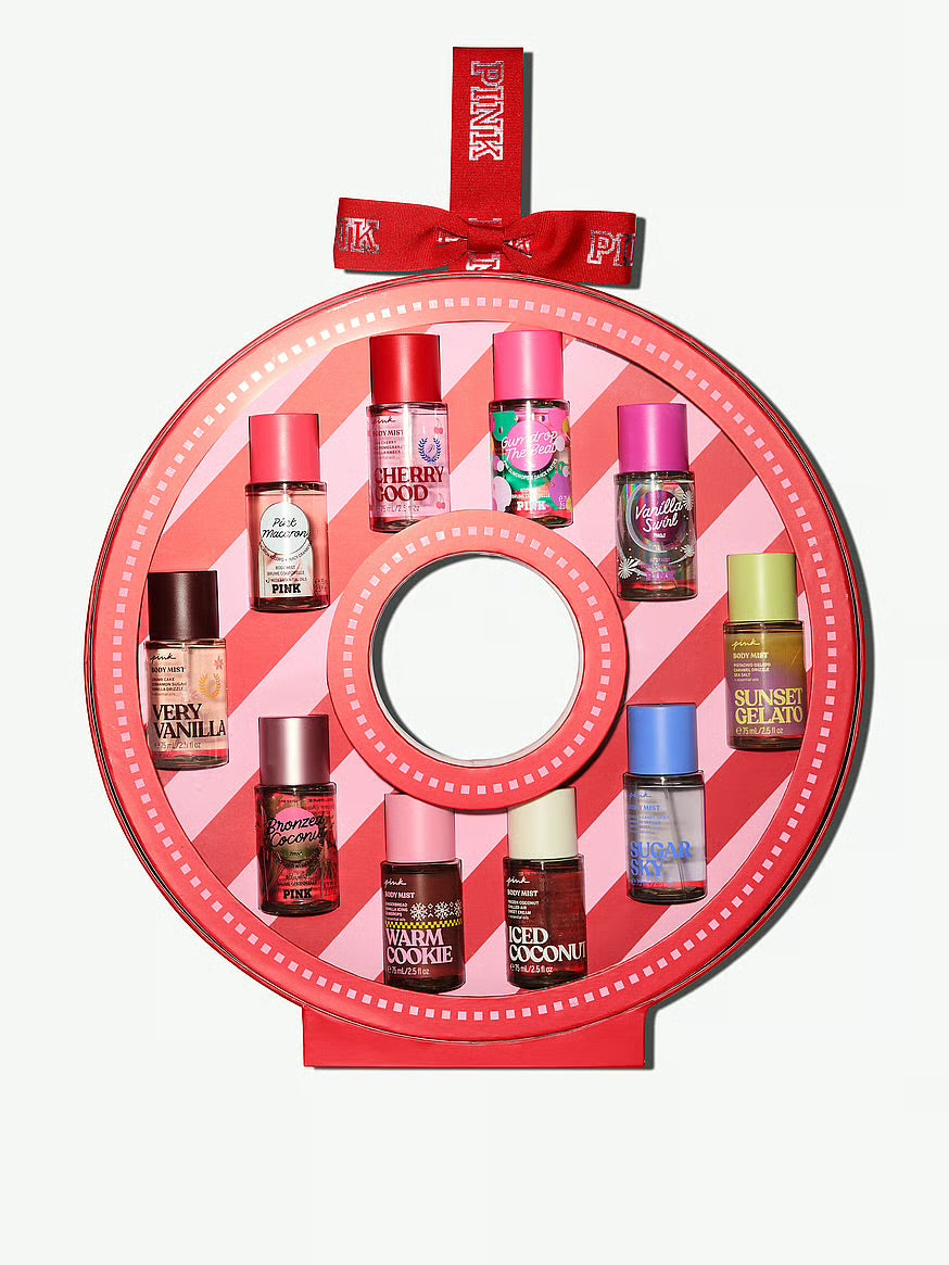 Pink travel size set 10 mists
