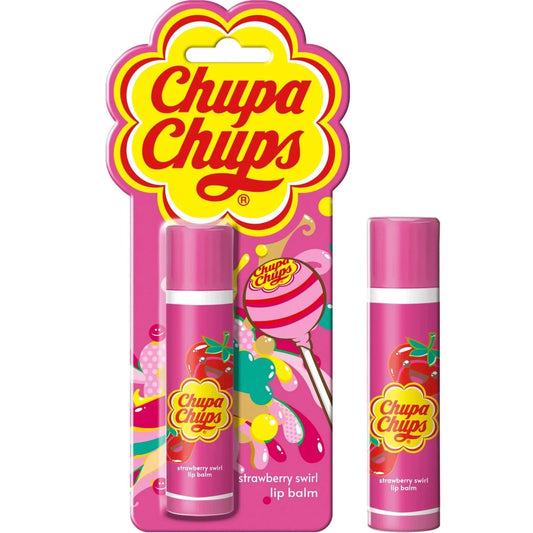 Chupa Chups Lip Balm Strawberry Swirl