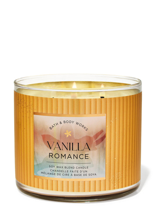 Vanilla Romance 3-Wick Candle
