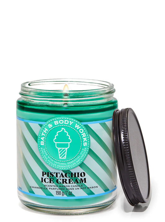 Pistachio Ice Cream Single wick Candle