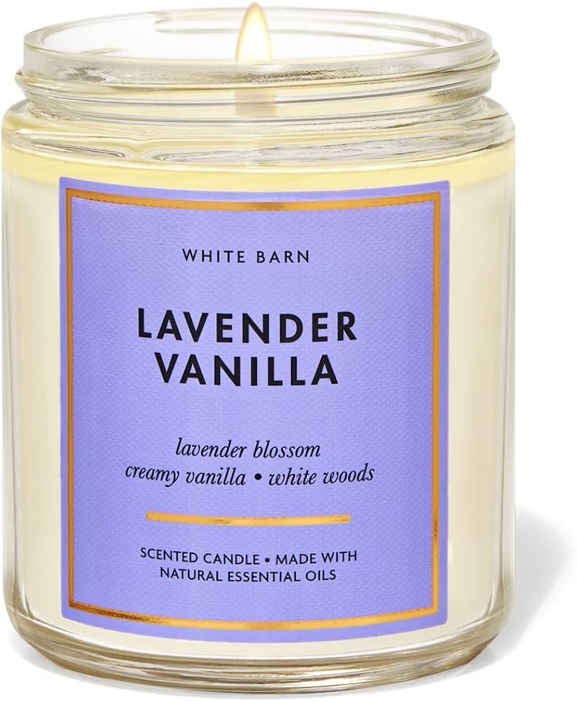 Lavender Vanilla Single Wick Candle