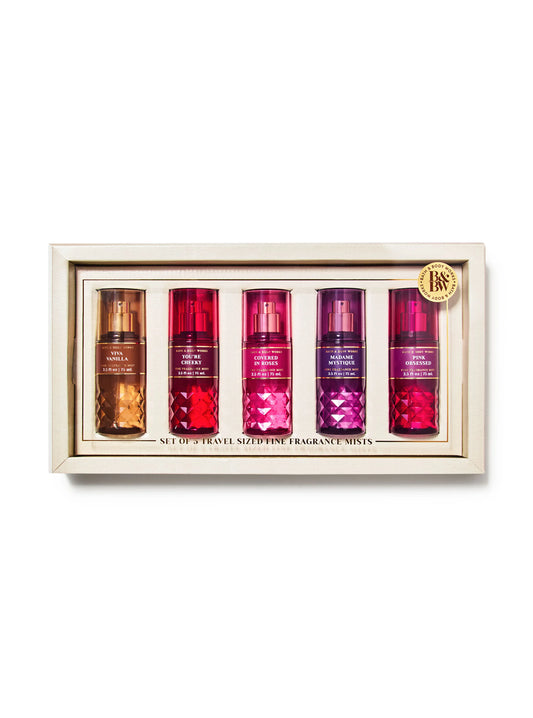 Set 5 Travel size fragrance mist