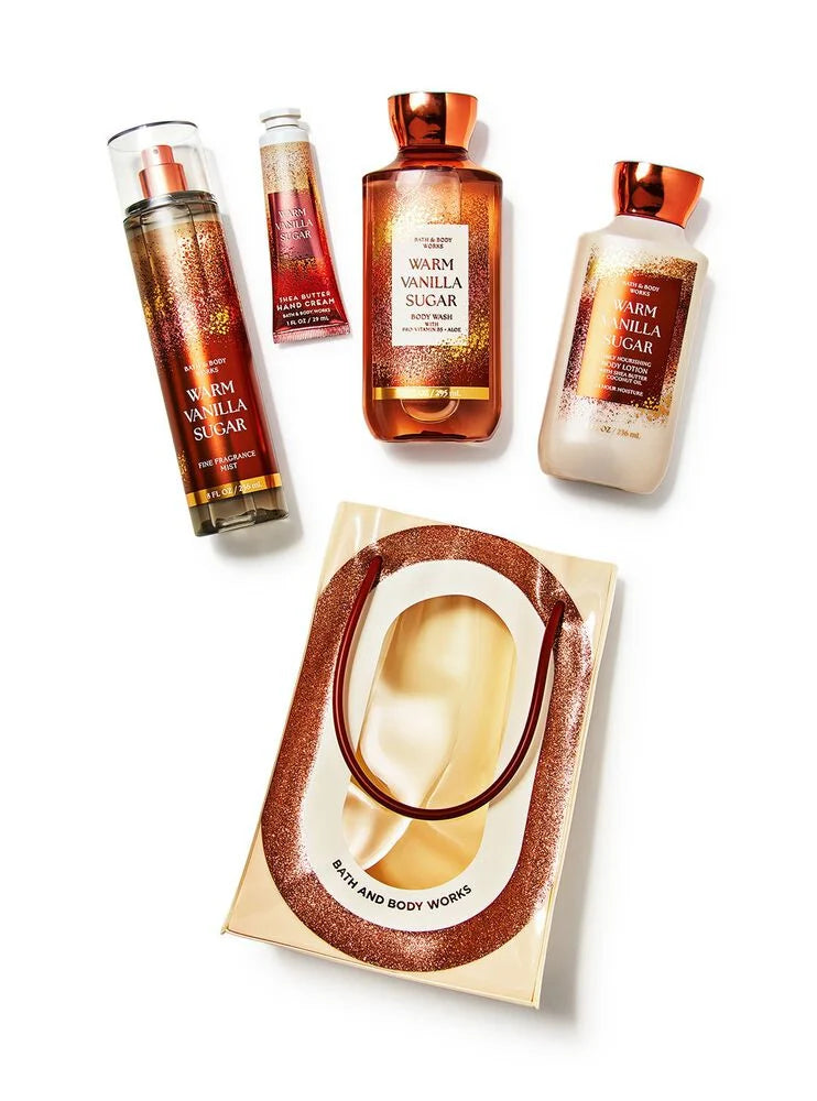 Warm Vanilla Sugar Gift Bag Set