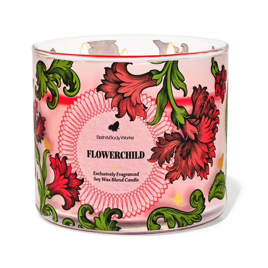 Flowerchild 3-Wick Candle