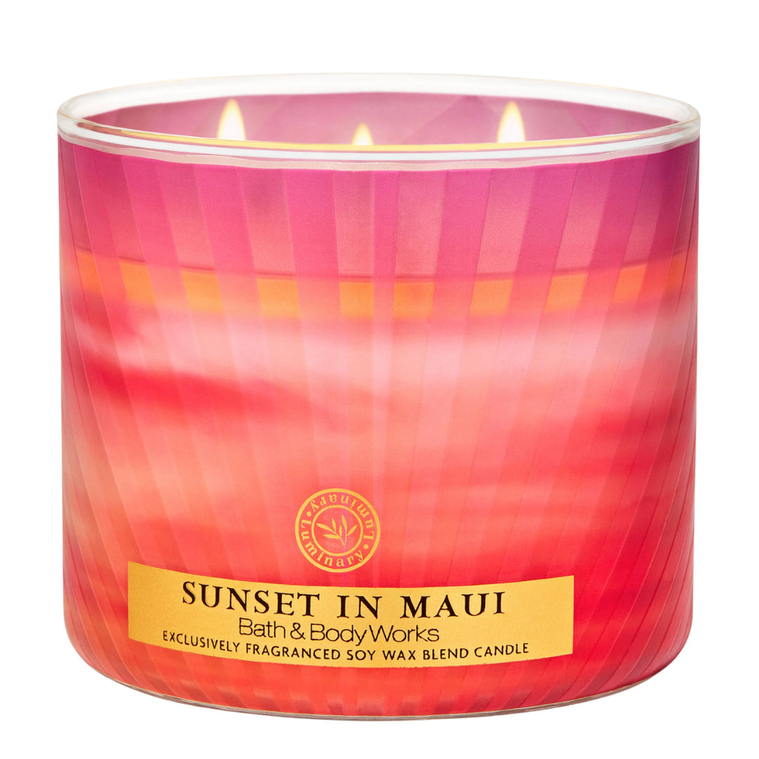 Sunset in Maui 3-Wick Candle