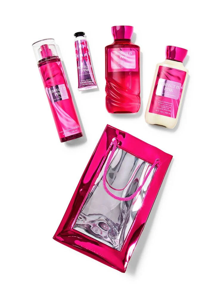 Perfect in Pink Gift Bag Set