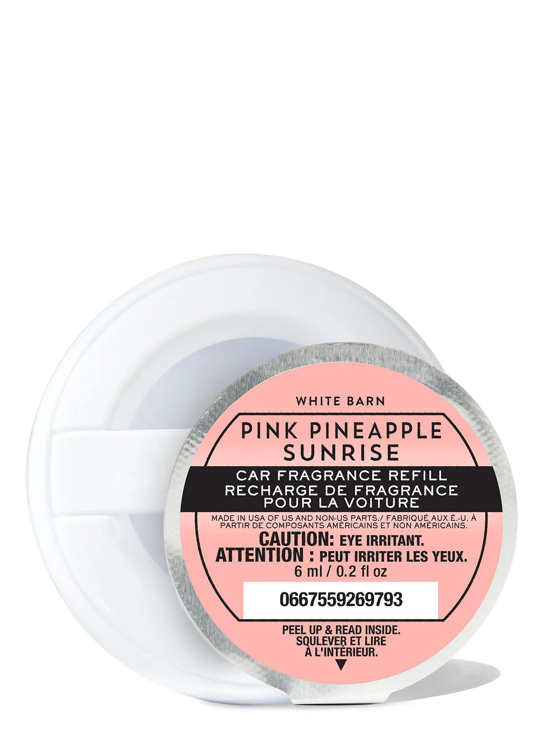 Pink Pineapple Sunrise car refill