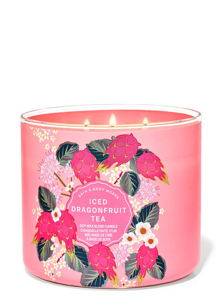 Iced Dragonfruit Tea 3-Wick Candle